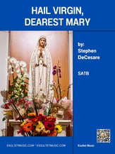 Hail Virgin, Dearest Mary SATB choral sheet music cover